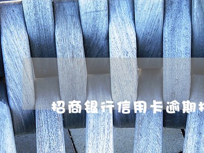 招商银行信用卡逾期拘留 招商银行信用卡逾期拘留