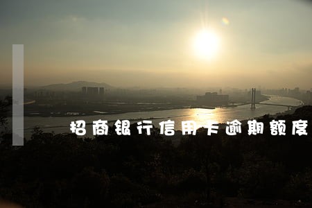 招商银行信用卡逾期额度暴涨