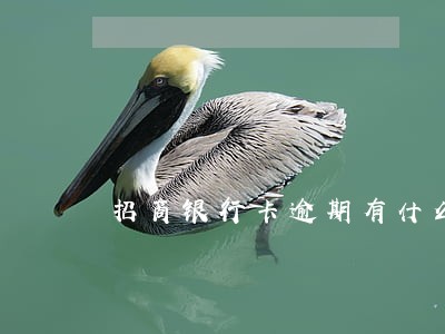 招商银行卡逾期有什么后果 招商银行卡逾期有什么后果