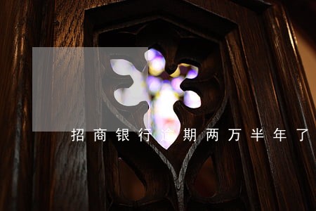 招商银行逾期两万半年了怎么办 招商银行逾期两万半年了怎么办