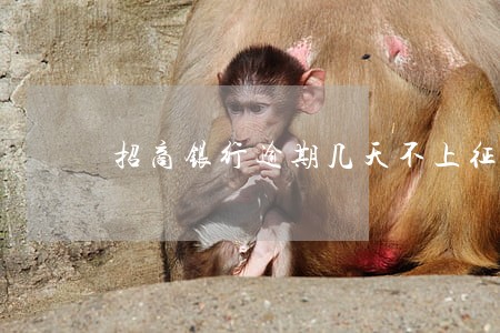招商银行逾期几天不上征信 招商银行逾期几天不上征信