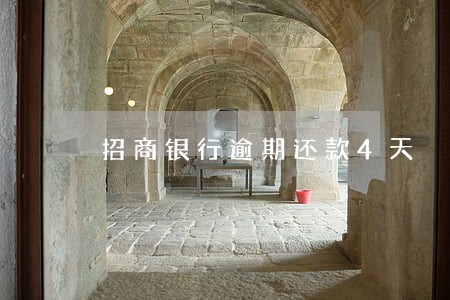 招商银行逾期还款4天 招商银行逾期还款4天