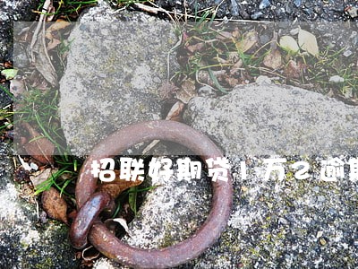 招联好期贷1万2逾期一年