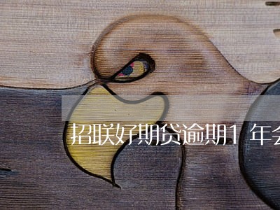 招联好期贷逾期1年会怎么样 招联好期贷逾期1年会怎么样