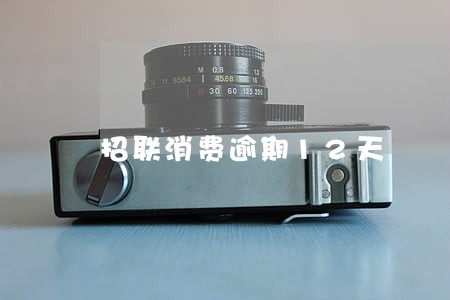 招联消费逾期12天 招联消费逾期12天