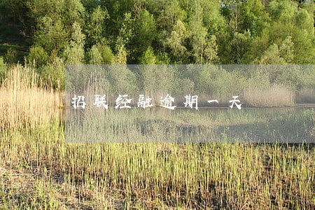 招联经融逾期一天 招联经融逾期一天