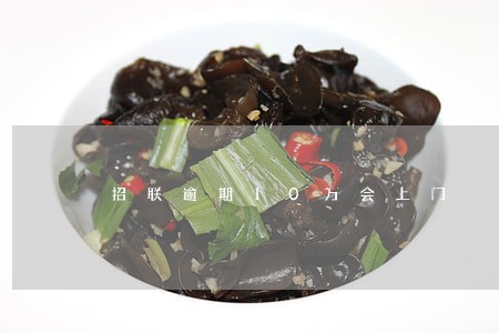 招联逾期10万会上门