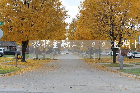 招联金融2500逾期十个月