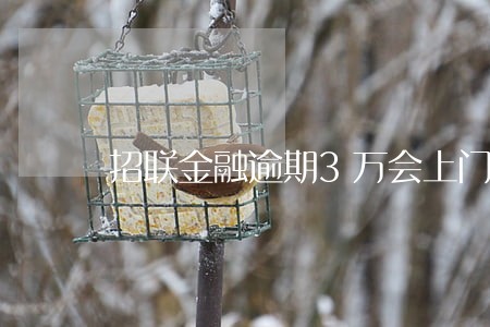 招联金融逾期3万会上门