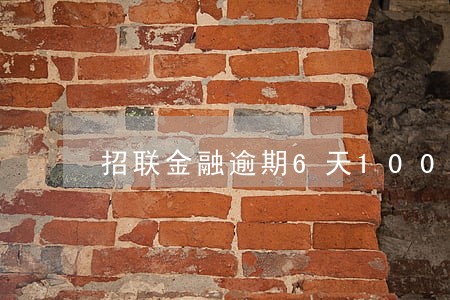 招联金融逾期6天100严重吗 招联金融逾期6天100严重吗