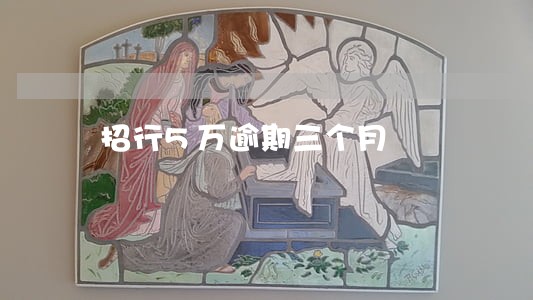 招行5万逾期三个月