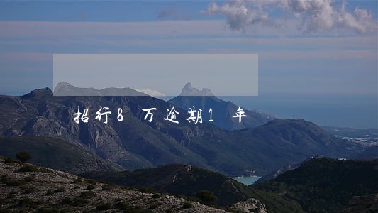 招行8万逾期1年 招行8万逾期1年