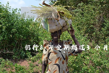 招行8万逾期超过3个月了 招行8万逾期超过3个月了