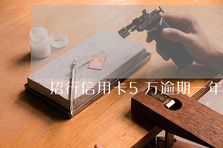 招行信用卡5万逾期一年 招行信用卡5万逾期一年
