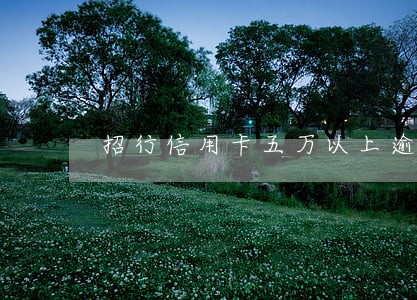 招行信用卡五万以上逾期四个月 招行信用卡五万以上逾期四个月