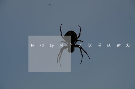 招行信用卡还款可以逾期几天 招行信用卡还款可以逾期几天