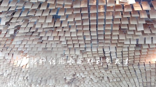 招行信用卡逾期利息太贵 招行信用卡逾期利息太贵