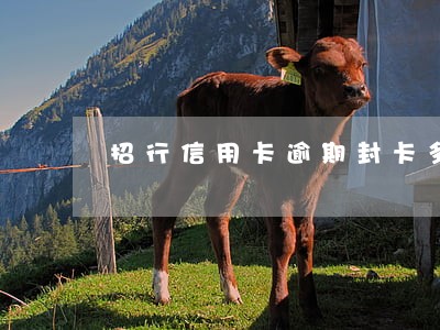 招行信用卡逾期封卡多久 招行信用卡逾期封卡多久