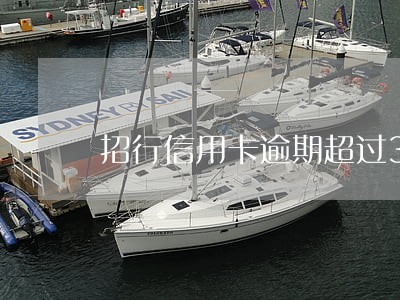 招行信用卡逾期超过3期 招行信用卡逾期超过3期
