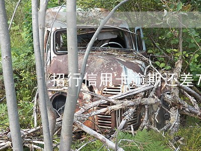 招行信用卡逾期还差7000