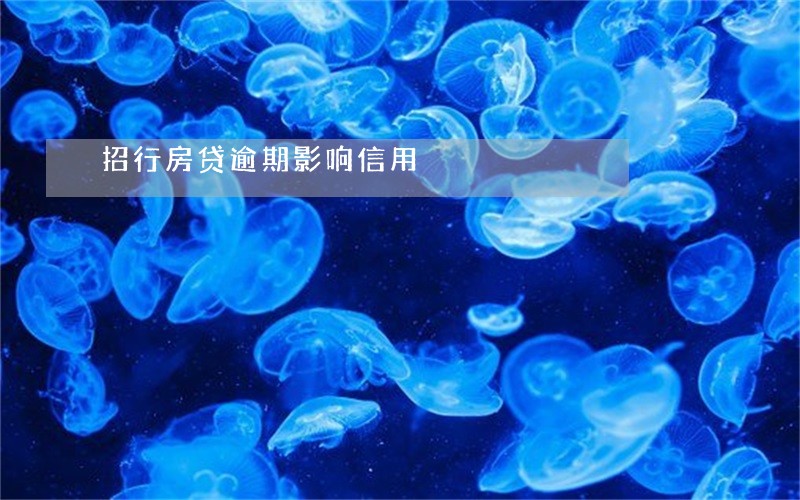 招行房贷逾期影响信用 招行房贷逾期影响信用