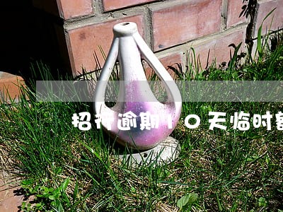 招行逾期10天临时额度 招行逾期10天临时额度