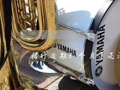 招行逾期3个月了还没停卡 招行逾期3个月了还没停卡