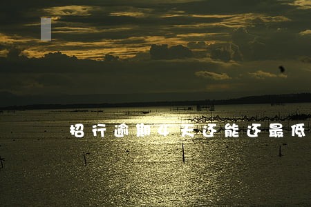 招行逾期4天还能还最低吗