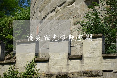 指尖阳光贷款逾期 指尖阳光贷款逾期