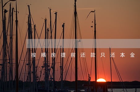 按揭房提前还款只还本金 按揭房提前还款只还本金