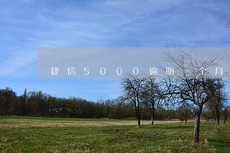 捷信5000逾期一个月 捷信5000逾期一个月