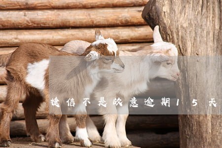捷信不是故意逾期15天怎么办 捷信不是故意逾期15天怎么办