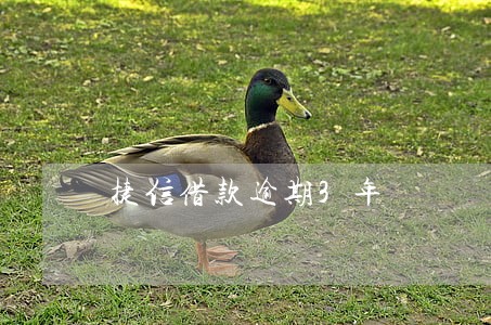 捷信借款逾期3年 捷信借款逾期3年