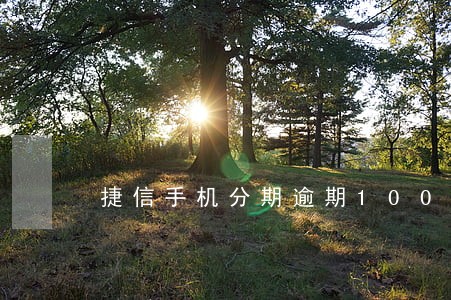 捷信手机分期逾期100天
