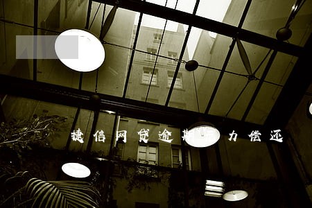捷信网贷逾期无力偿还 捷信网贷逾期无力偿还