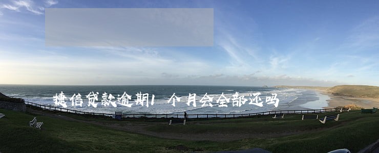 捷信贷款逾期1个月会全部还吗 捷信贷款逾期1个月会全部还吗