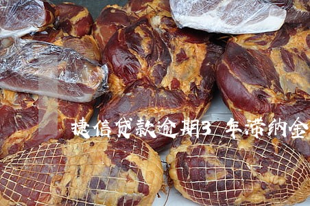 捷信贷款逾期3年滞纳金