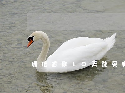 捷信逾期10天能买房吗 捷信逾期10天能买房吗