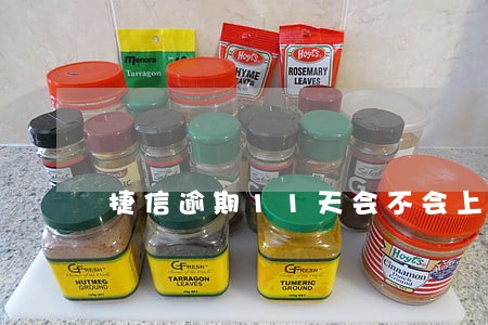 捷信逾期11天会不会上征信
