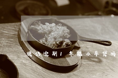 捷信逾期1年能办车贷吗 捷信逾期1年能办车贷吗