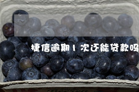 捷信逾期1次还能贷款吗 捷信逾期1次还能贷款吗