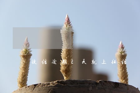 捷信逾期2天就上征信 捷信逾期2天就上征信