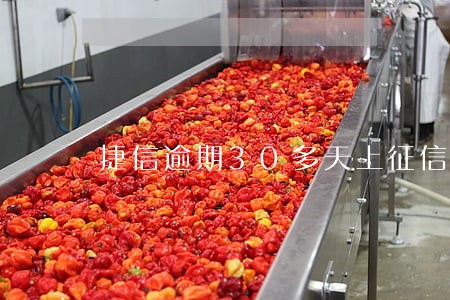 捷信逾期30多天上征信吗 捷信逾期30多天上征信吗