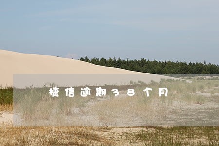 捷信逾期38个月 捷信逾期38个月