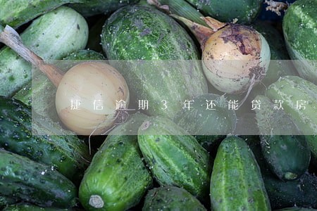 捷信逾期3年还能贷款房贷么 捷信逾期3年还能贷款房贷么