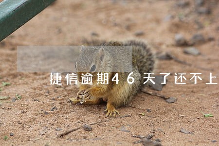 捷信逾期46天了还不上怎么办 捷信逾期46天了还不上怎么办
