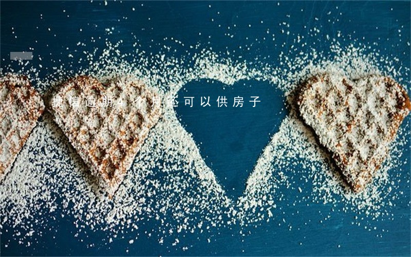 捷信逾期4个月还可以供房子 捷信逾期4个月还可以供房子