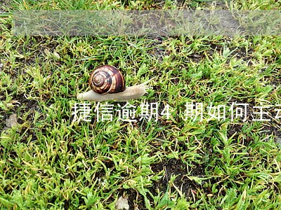 捷信逾期4期如何主动还款 捷信逾期4期如何主动还款