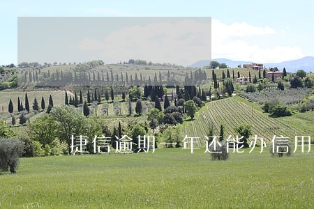 捷信逾期一年还能办信用卡吗 捷信逾期一年还能办信用卡吗