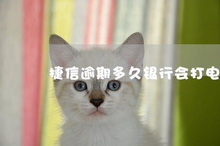 捷信逾期多久银行会打电话 捷信逾期多久银行会打电话